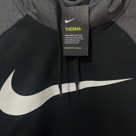 Nike Men's Black and Gray Hoodie!! NWT 🖤 - Picture 1 of 5